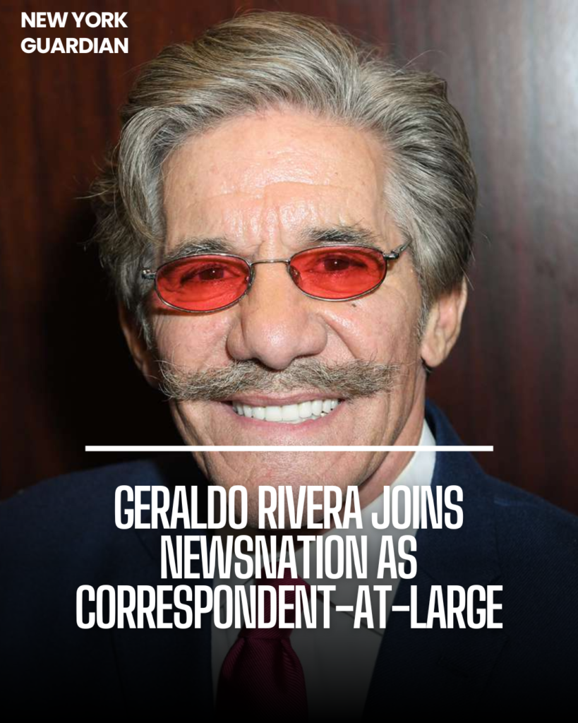 Geraldo Rivera, a prominent television anchor and reporter, has joined NewsNation as a correspondent-at-large.
