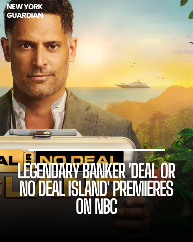 The famed 'No or No Deal' banker returns triumphantly with an exciting new show, 'Deal or No Deal Island.'