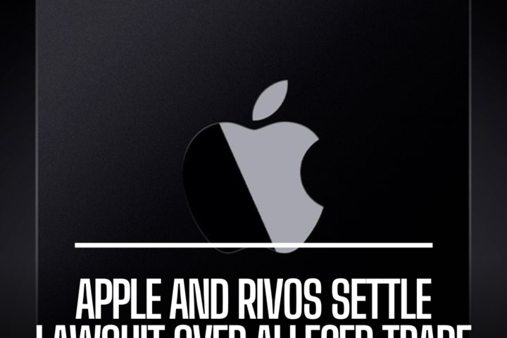 Apple reached a deal to settle a lawsuit alleging that startup Rivos misused its trade secrets.