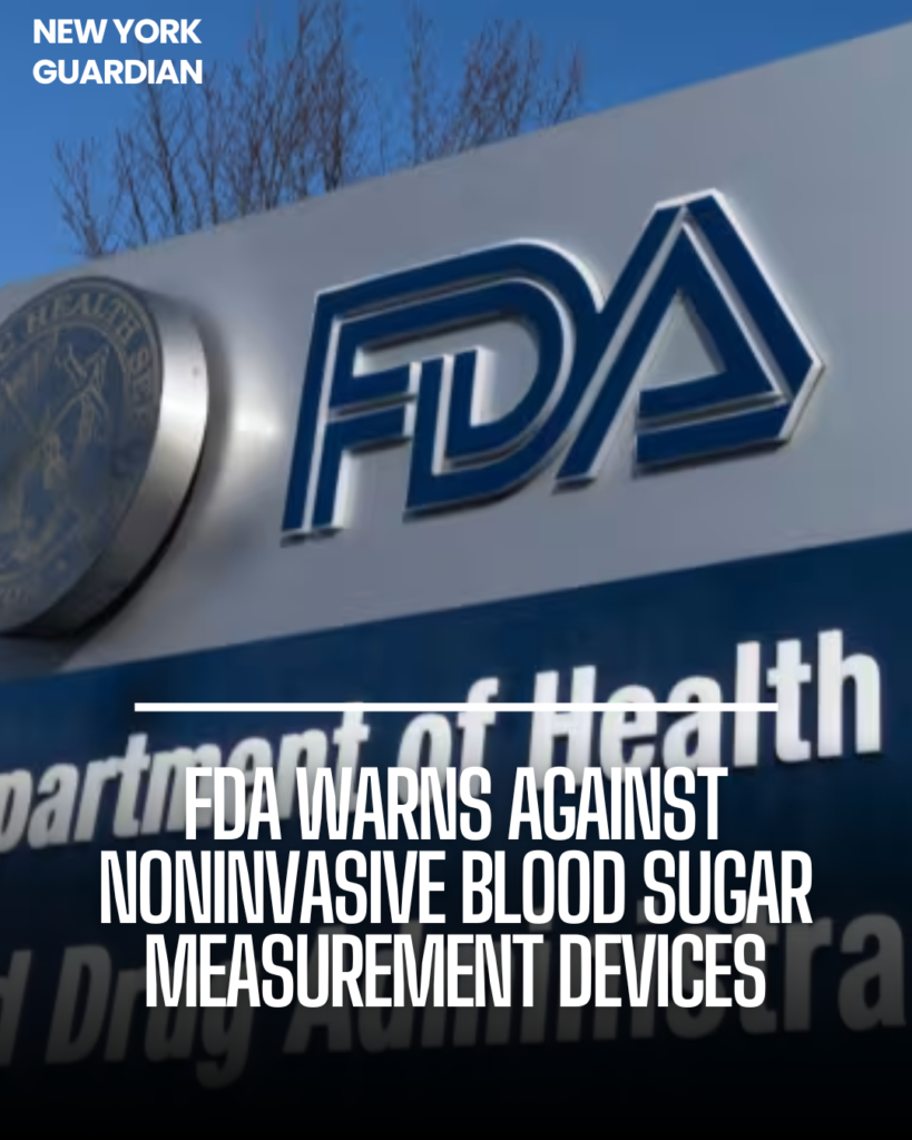 The US FDA warned against using smartwatches and rings that promise to track blood sugar levels.