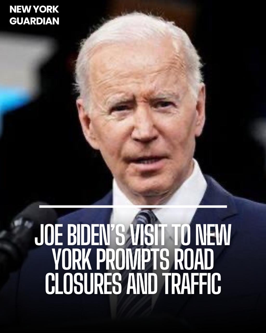 President Joe Biden will visit New York City on Wednesday to attend what the White House defines as three campaign receptions.