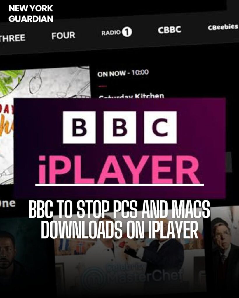 The BBC's iPlayer streaming service is to cease downloads for users who watch on desktop or laptop computers.