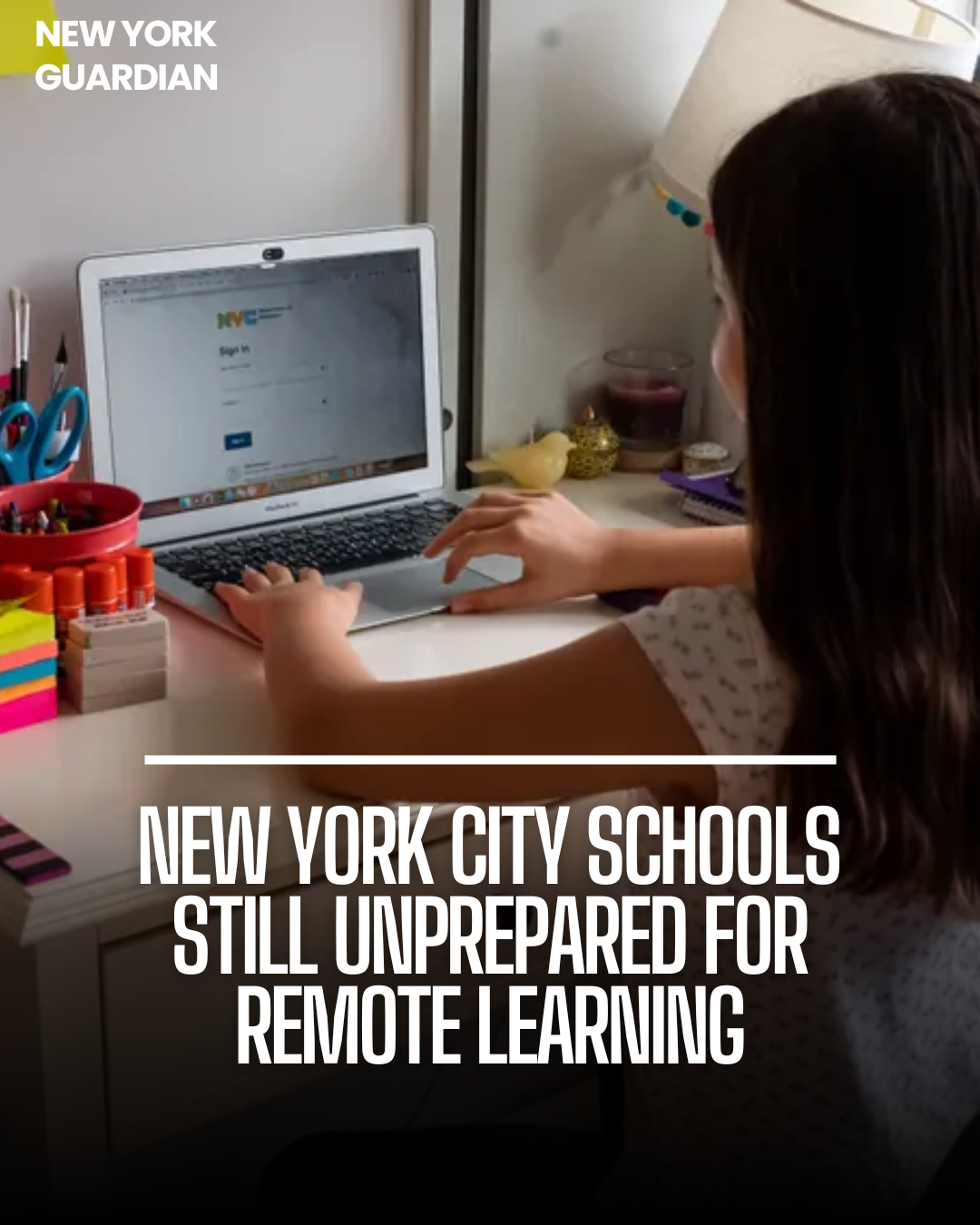 The largest school system in New York City returned to remote learning about a month after a February snowfall.