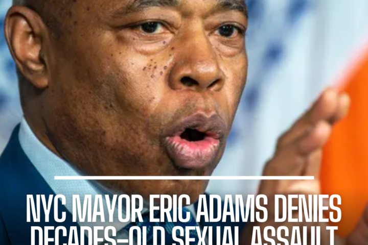 New York City Mayor Eric Adams angrily disputed claims of sexual assault that date back to 1993.