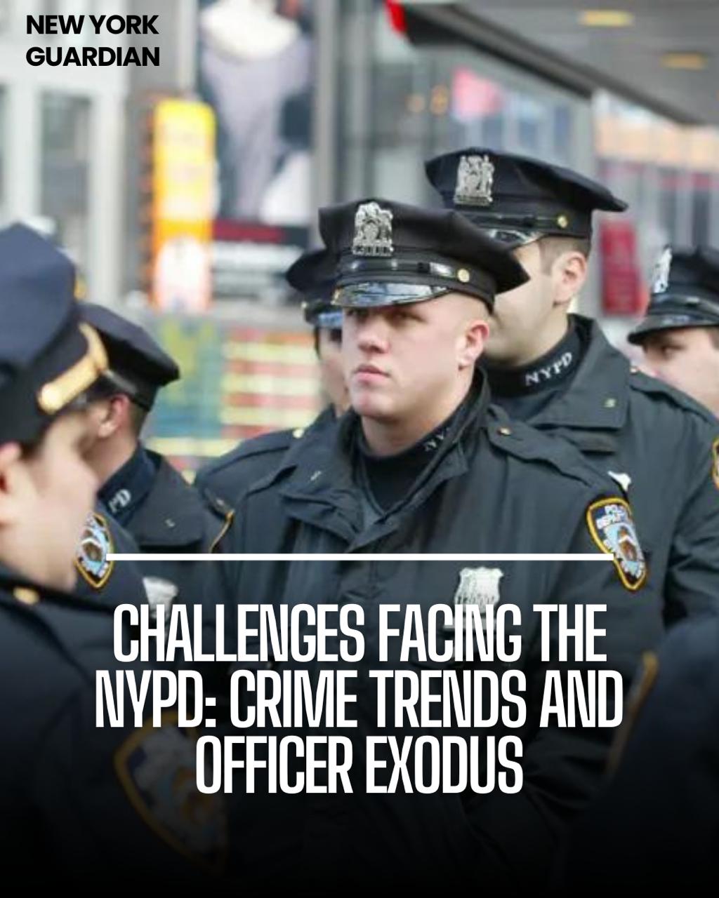 Officials are exiting the NYPD at record rates.
