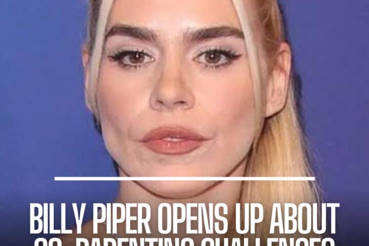 Actress Billie Piper has talked about how she deals with recent remarks made by her ex-husband, Laurence Fox, which sparked debate.