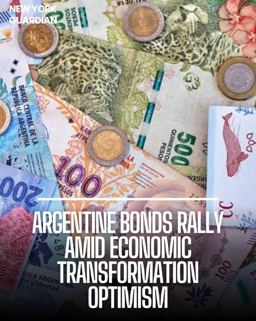 Argentina's dollar-denominated global bonds were set to post another week of earnings on Friday, with the 2029 and 2030 issues close to or at record-high costs.