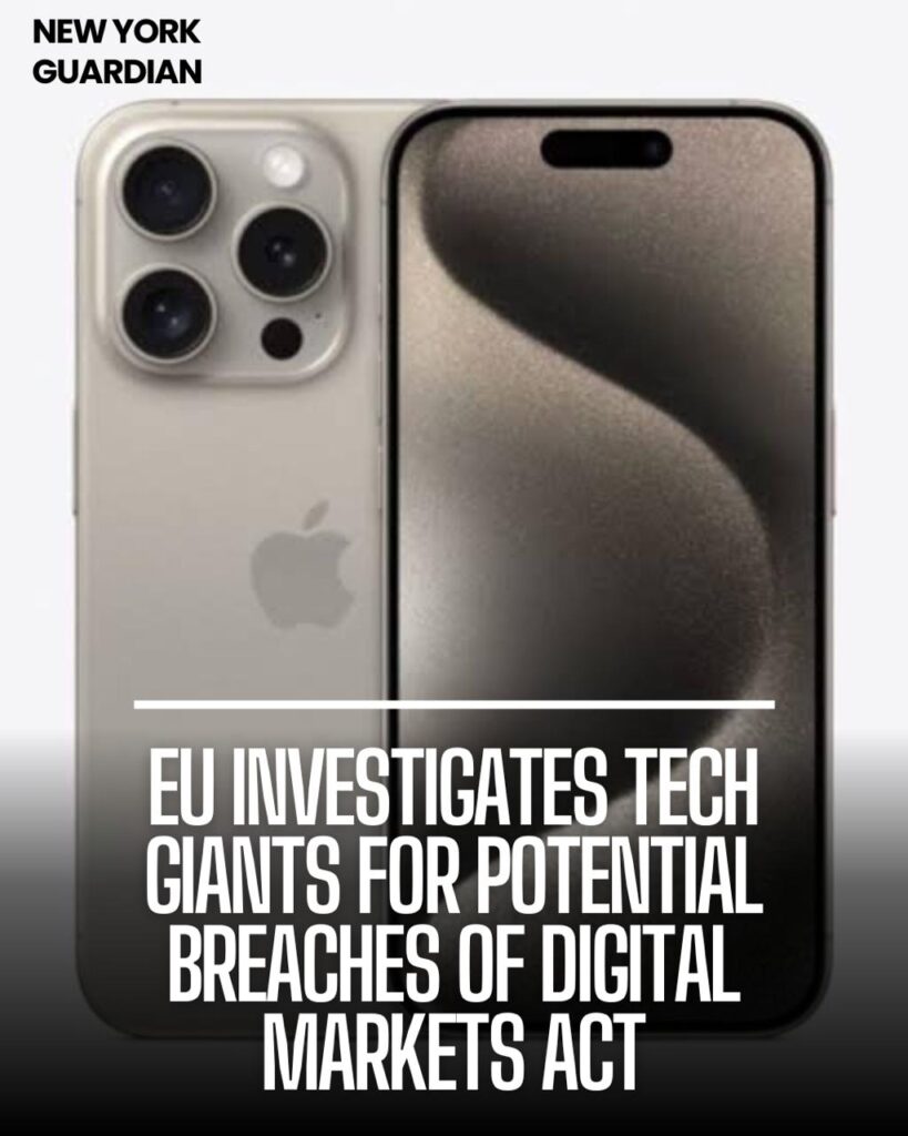 Technology companies face hefty penalties if they are found guilty of violating the Digital Markets Act.