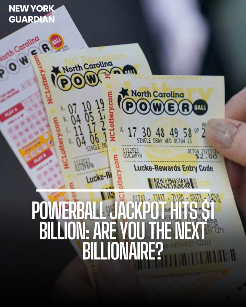 The Powerball jackpot has soared to a whopping $1 billion, enticing the nation with the prospect of tremendous wealth.
