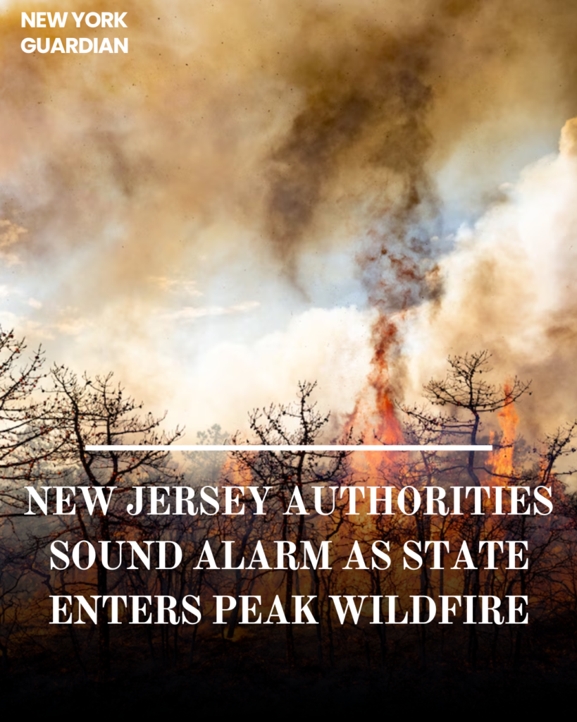 New Jersey officials are offering a harsh warning to citizens as the state prepares for peak wildfire season this month.