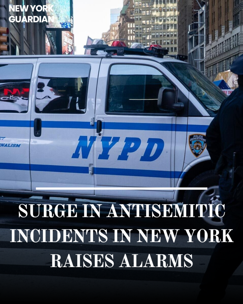 Antisemitic occurrences in New York increased by 110% in 2023, reaching a record high and causing profound worry.