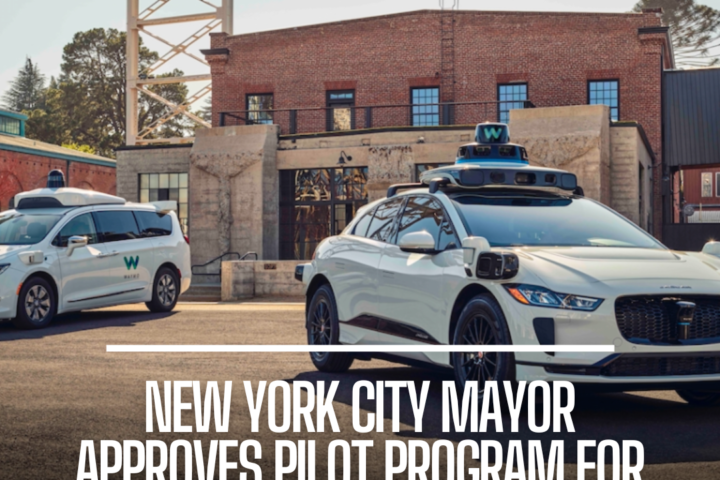 New York City mayor has approved a pilot programme to test self-driving vehicles on city streets.