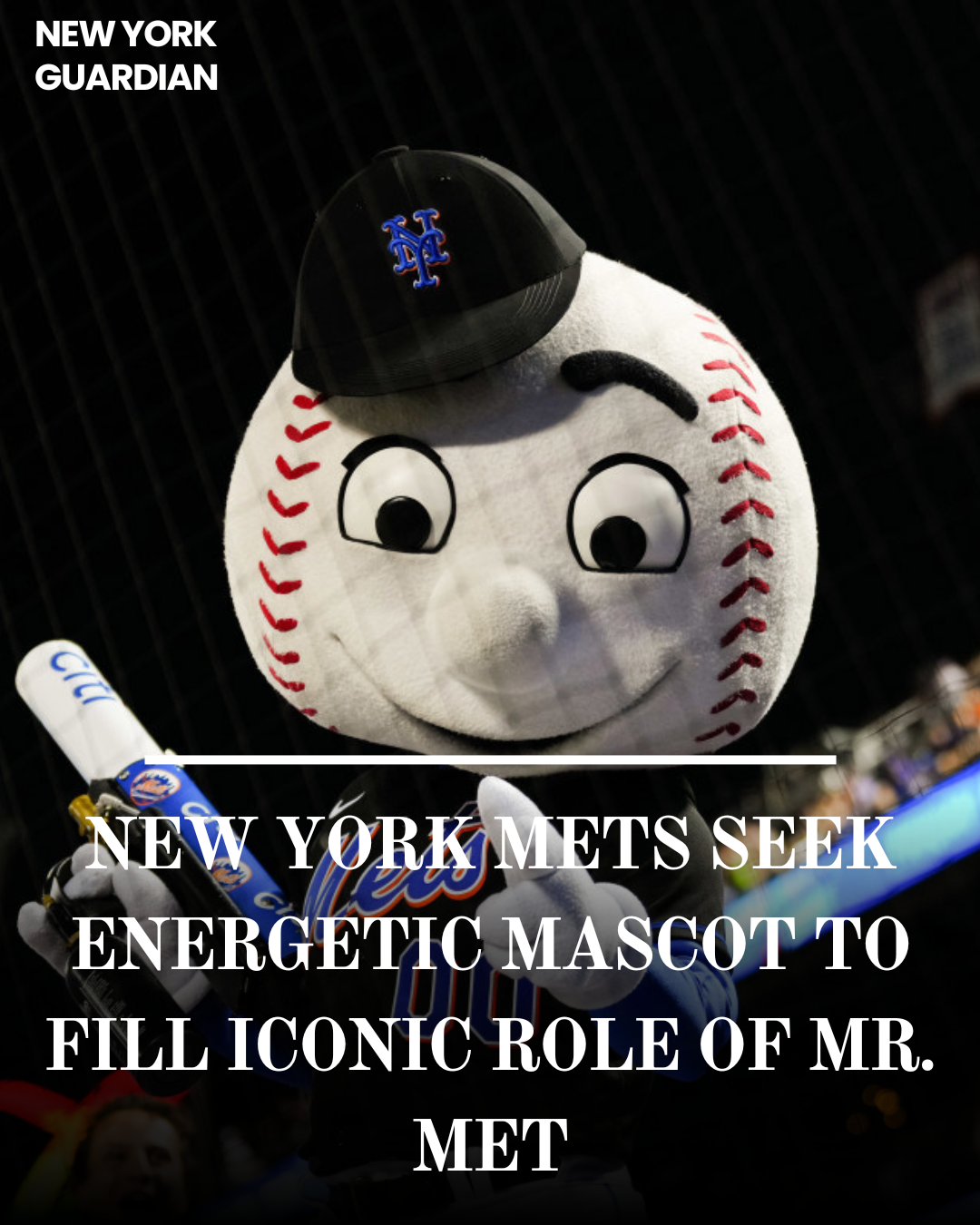The New York Mets are looking for a dynamic individual to continue the history of one of the most beloved mascots.