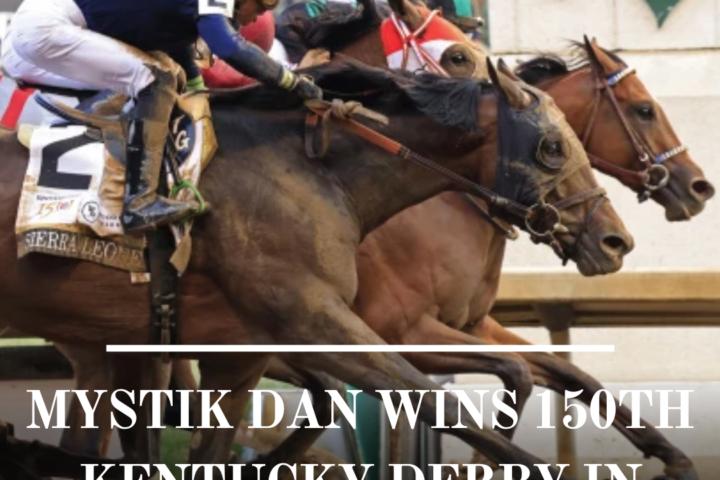 Mystik Dan won the 150th Kentucky Derby after a thrilling picture finish, edging Sierra Leone and Forever Young.
