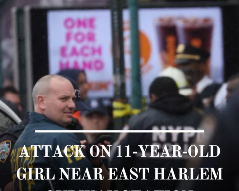 The incident occurred shortly after 2 p.m. on Friday at the 6 train station at East 116th Street and Lexington Avenue in East Harlem.