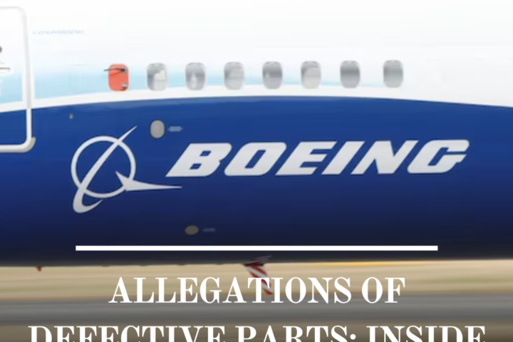 Allegations of defective parts: inside the Boeing supply chain