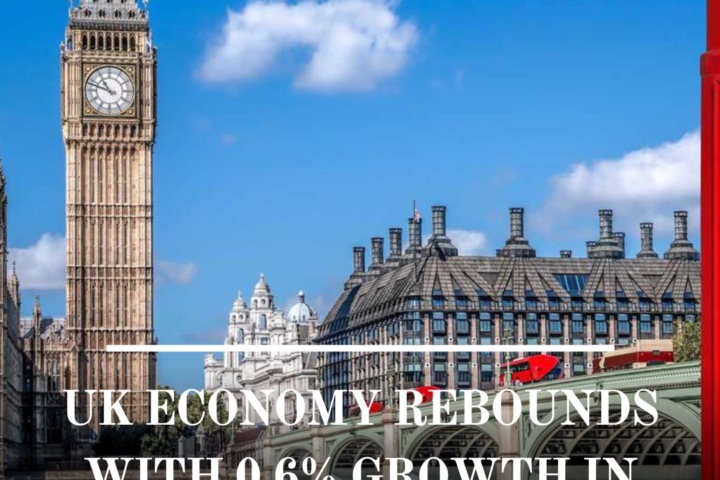 A stronger-than-expected shift at the year's beginning saw the UK arise from recession.